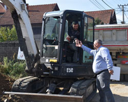 Реконструкција водоводне мреже у Космајској улици