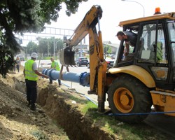 НОВA ВОДОВОДНА МРЕЖА НА БУЛЕВАРУ ОСЛОБОЂЕЊА