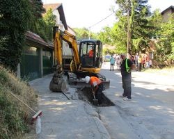 Реконструкција водоводне мреже у улици Лепше Стаменковић